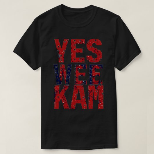 Yesウカムカマラハリス民主党パーティー1 Tシャツ (デザイン正面)