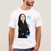 YesウカムカマラハリスTシャツ Tシャツ (正面)