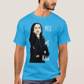 YesウカムカマラハリスTシャツ Tシャツ (正面)