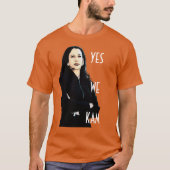 YesウカムカマラハリスTシャツ Tシャツ (正面)