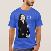 YesウカムカマラハリスTシャツ Tシャツ (正面)