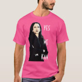 YesウカムカマラハリスTシャツ Tシャツ (正面)