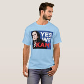 Yesカム！Kamala Harris for President Tシャツ (正面フル)