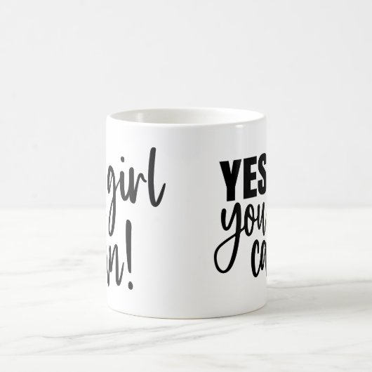 Yesガールユーキャン コーヒーマグカップ (中央)