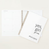Yesガールユーキャン – フェミニストやる気を起こさせる プランナー手帳 (ディスプレー)