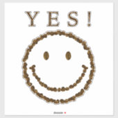 Yesコーヒー！ シール (シート)