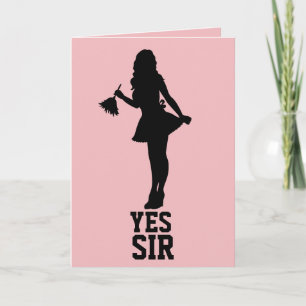 YESサー誕生日フランスのメイドカード カード