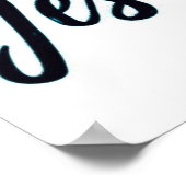 Yesシェフキッチンアートポスター ポスター (角)