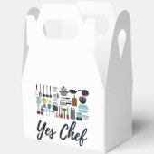 Yesシェフ持ち帰りギフトお願いボックス フェイバーボックス (見開き)