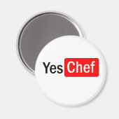 Yesシェフ マグネット (正面/裏面)