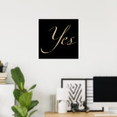 Yesスタイル3号 ポスター (ホームオフィス)