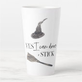 Yesスティックおもしろい |ハッピーハローウィン カフェラテマグ (正面)