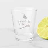 Yesスティックおもしろい |ハッピーハローウィン ショットグラス (裏面)