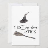 Yesスティックおもしろい |ハッピーハローウィン シーズンカード (正面)