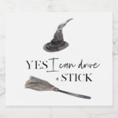 Yesスティックおもしろい |ハッピーハローウィン ビールラベル (シングルラベル)