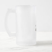 Yesスティックおもしろい |ハッピーハローウィン フロストグラスビールジョッキ (左)