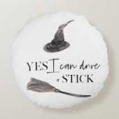 Yesスティックおもしろい |ハッピーハローウィン ラウンドクッション (裏面)