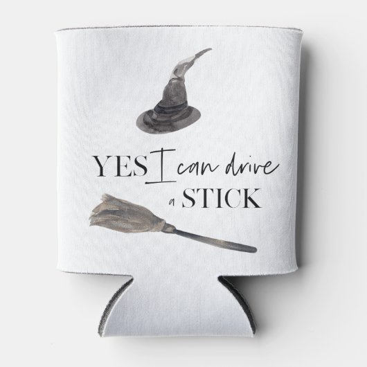 Yesスティックおもしろい |ハッピーハローウィン 缶クーラー (正面)