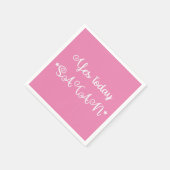 Yesトゥデイサタンカクテルナプキン スタンダードカクテルナプキン (角)