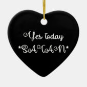 Yesトゥデイサタンセラミックオーナメント セラミックオーナメント (正面)