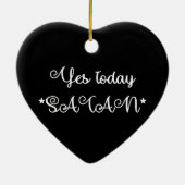 Yesトゥデイサタンセラミックオーナメント セラミックオーナメント (裏面)