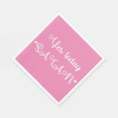 Yesトゥデイサタンランチョンナプキン スタンダードランチョンナプキン (角)