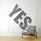 Yesノタペストリー タペストリー (インサイチュ(横))