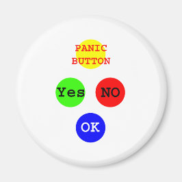 Yesノーボタンズザズルギフト マグネット