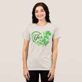 Yesパディ女子YesパディベビーおもしろいSt patricks トライブレンドＴシャツ (正面全面)