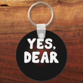 Yesホイッ親愛プ夫の結婚バレンタイン キーホルダー (正面)