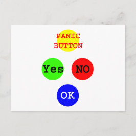 Yesボタン無し博物館のZazzleのギフト ポストカード