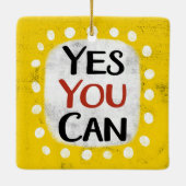 Yesユーキャンオーナメント セラミックオーナメント (裏面)