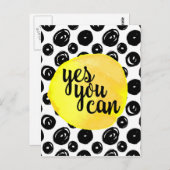 Yesユーキャン引用文 ポストカード (正面/裏面)