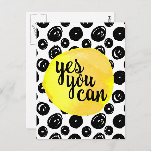 Yesユーキャン引用文 ポストカード (正面/裏面)