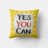 Yesユーキャン装飾用クッション クッション (裏面)