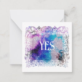 *~*YES人間関係AP63フラットノートカード ノートカード