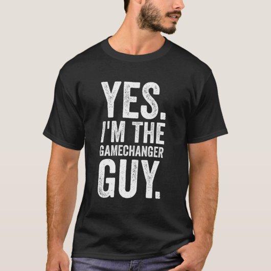 Yes俺はゲーマーガニー野球だ Tシャツ (正面)