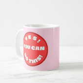 Yes出来る！ コーヒーマグカップ (正面左)