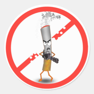 Yes喫煙 ラウンドシール