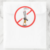 Yes喫煙 ラウンドシール (バッグ)