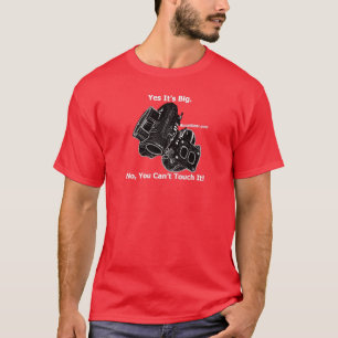 Yes大きい-合われたティーそれに触れることができません Tシャツ