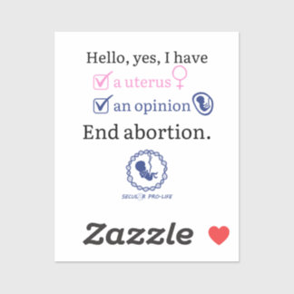 yes子宮、yes説 シール