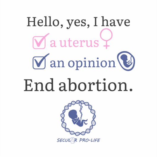 yes子宮、yes説 シール (正面)