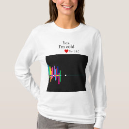 Yes寒い Tシャツ