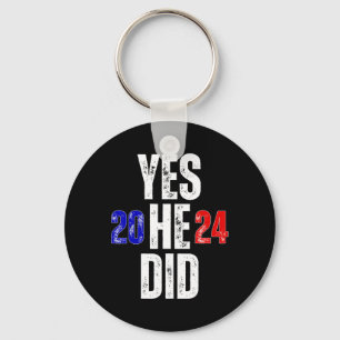 Yes彼の缶とYes彼は2024ヴィンテージした キーホルダー