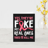 Yes彼らは偽の私実在の仲間は私のブリを殺そうとした カード (黄色い花)