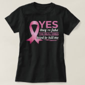 Yes彼らは偽の私実在の仲間は私のブリを殺そうとした Tシャツ (デザイン正面)