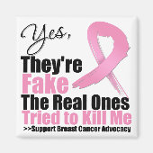 Yes彼らは偽実在の彼らは私を殺そうとした マグネット (正面)