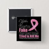 Yes彼らは偽実在の彼らは私を殺そうとした 缶バッジ (正面&裏面)