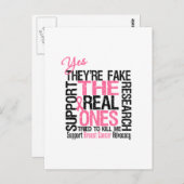 Yes彼らは私を殺実在そうとした偽の ポストカード (正面/裏面)